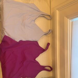 lululemon athletica Camisoles in Purple and Cream